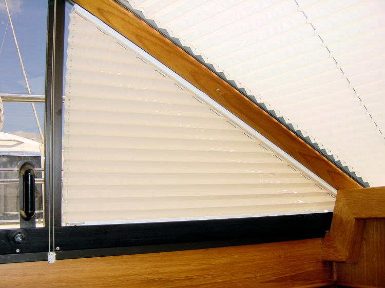 Bespoke blinds for boats